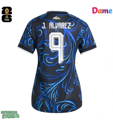 Argentina Julian Alvarez #9 Replika Udebanetrøje Dame VM 2026 Kortærmet